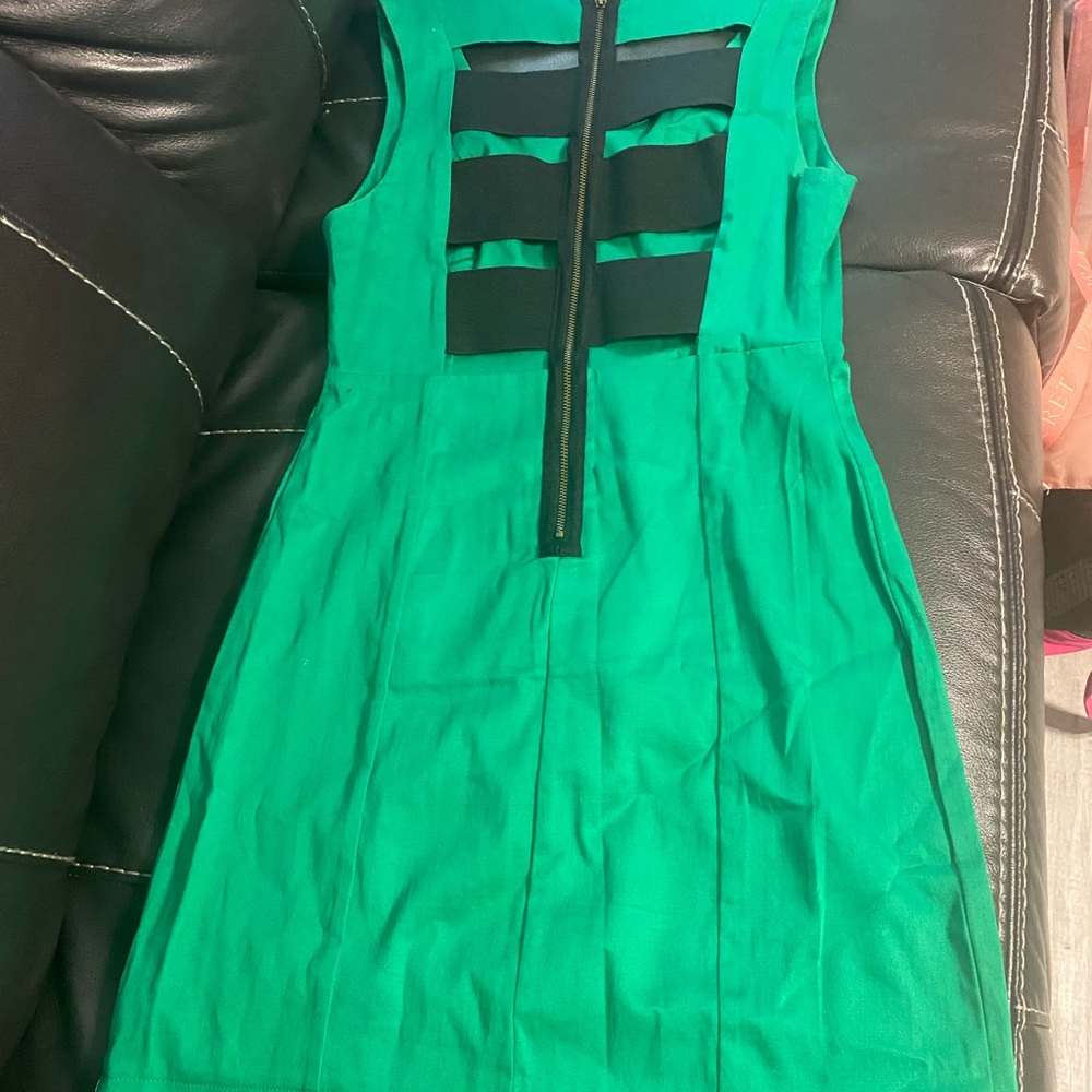 Green dress
